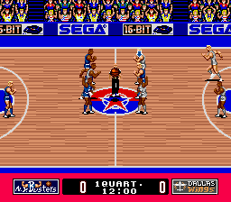 Pat Riley Basketball [Sega Genesis]