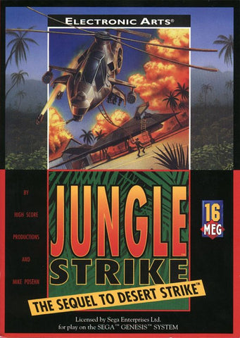 Jungle Strike [Sega Genesis]