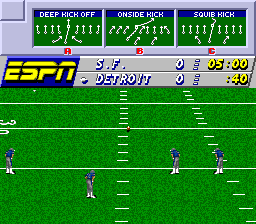 ESPN Sunday Night NFL [Sega Genesis]