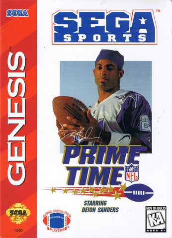 Prime Time NFL Football starring Deion Sanders [Sega Genesis]