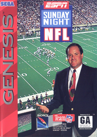 ESPN Sunday Night NFL [Sega Genesis]