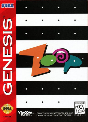 Zoop [Sega Genesis]