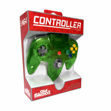 Nintendo 64 Controller (Jungle Green) - Old Skool [Nintendo 64]