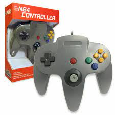 Nintendo 64 Controller (Gray) - Old Skool [Nintendo 64]