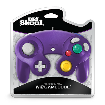 Nintendo GameCube/Wii Controller (Purple) - Old Skool [GameCube]