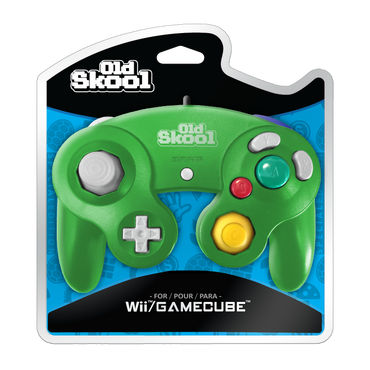 Nintendo GameCube/Wii Controller (Green) - Old Skool [GameCube]