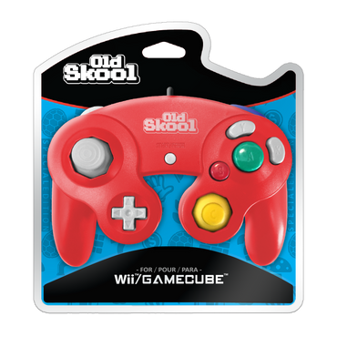 Nintendo GameCube/Wii Controller (Red) - Old Skool [GameCube]