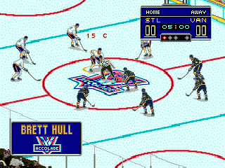 Brett Hull Hockey 95 [Sega Genesis]