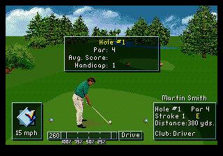 PGA Tour Golf III [Sega Genesis]