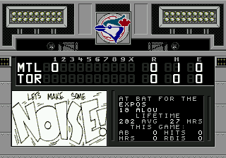 World Series Baseball [Sega Genesis]