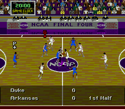 NCAA Final Four Basketball [Sega Genesis]
