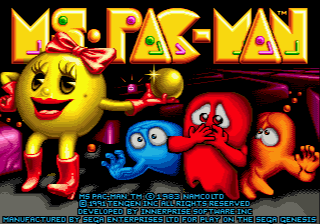Ms. Pac-Man [Sega Genesis]