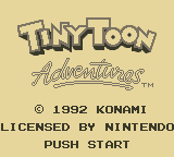 Tiny Toon Adventures: Babs' Big Break [Game Boy]