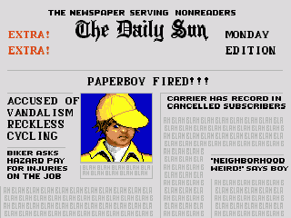 Paperboy 2 [Sega Genesis]