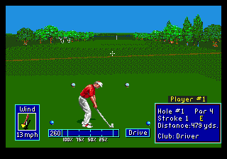 PGA European Tour [Sega Genesis]