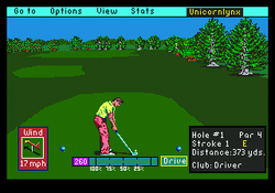PGA Tour Golf [Sega Genesis]