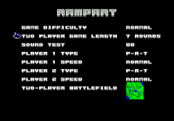 Rampart [Sega Genesis]
