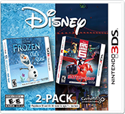 Disney 2-Pack: Frozen: Olaf's Quest / Big Hero 6: Battle in the Bay [Nintendo 3DS]