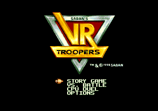 Saban's VR Troopers [Sega Genesis]