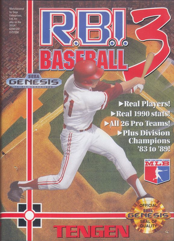 R.B.I. Baseball 3 [Sega Genesis]