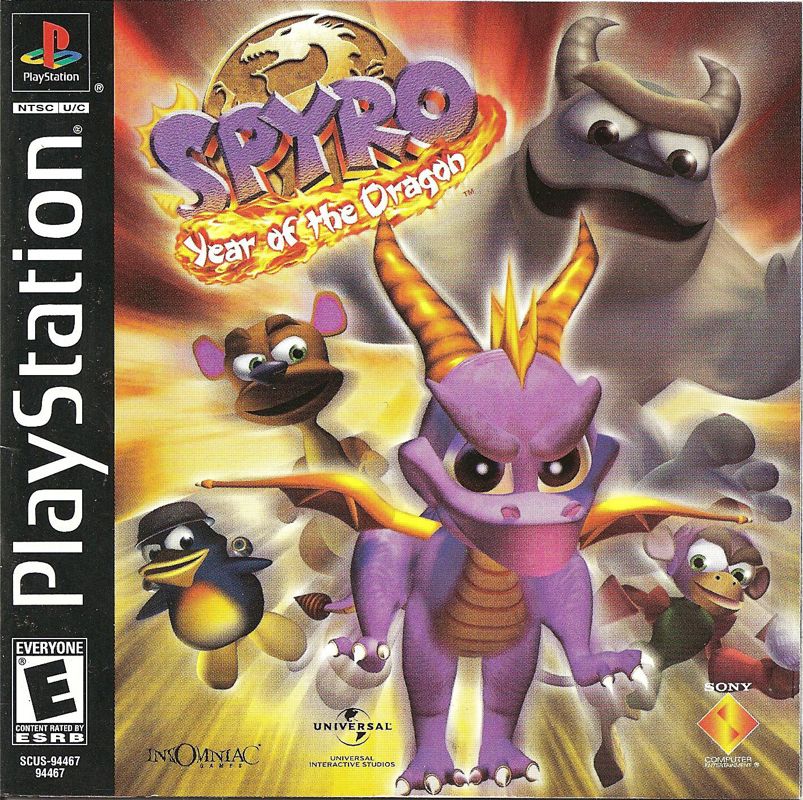 Spyro: Year of the Dragon [PlayStation 1]