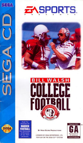Bill Walsh College Football [Sega CD]