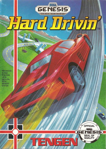 Hard Drivin' [Sega Genesis]