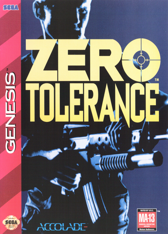 Zero Tolerance [Sega Genesis]