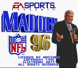 Madden NFL 96 [Sega Genesis]