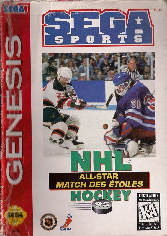 NHL All-Star Hockey '95 [Sega Genesis]