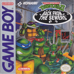Teenage Mutant Ninja Turtles II: Back from the Sewers [Game Boy]