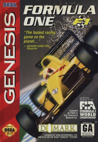 Formula One [Sega Genesis]