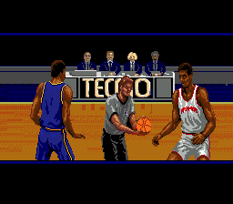 Tecmo Super NBA Basketball [Sega Genesis]