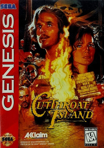 Cutthroat Island [Sega Genesis]