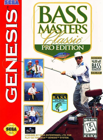Bass Masters Classic: Pro Edition [Sega Genesis]