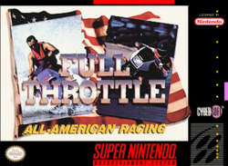 Full Throttle: All-American Racing [Super Nintendo]