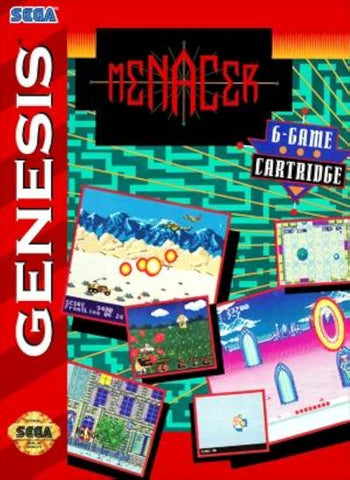 Menacer 6-Game Cartridge [Sega Genesis]