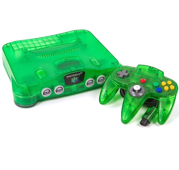 Jungle Green Nintendo 64 System [Nintendo 64]