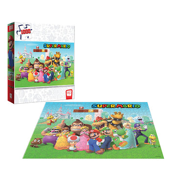 Super Mario "Mushroom Kingdom" (1000 Piece) Puzzle [Puzzles]