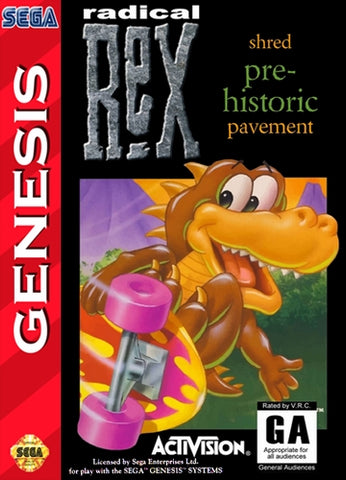 Radical Rex [Sega Genesis]