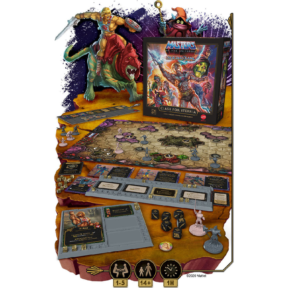 Masters of the Universe: The Board Game - Clash For Eternia [Board Games]