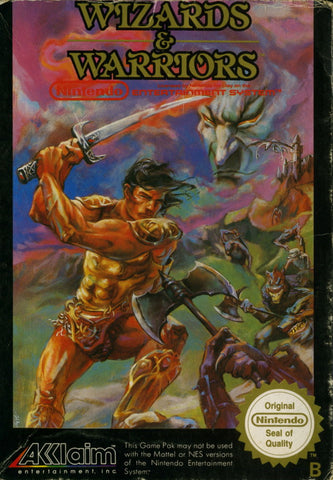 Wizards & Warriors [Nintendo NES]