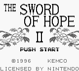 Sword of Hope II [Game Boy]
