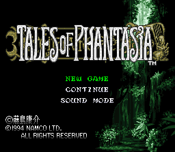 Tales of Phantasia [Super Nintendo]