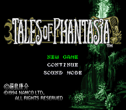 Tales of Phantasia [Super Nintendo]