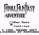 Final Fantasy Adventure [Game Boy]