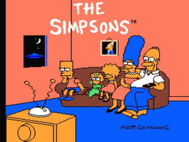 The Simpsons Bart vs. the Space Mutants [Nintendo NES]