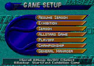 Triple Play 96 [Sega Genesis]