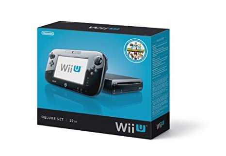 Wii U Console Deluxe Black 32GB [Wii U]