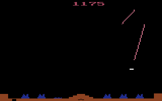 Missile Command (Tele Games) [Atari 2600]